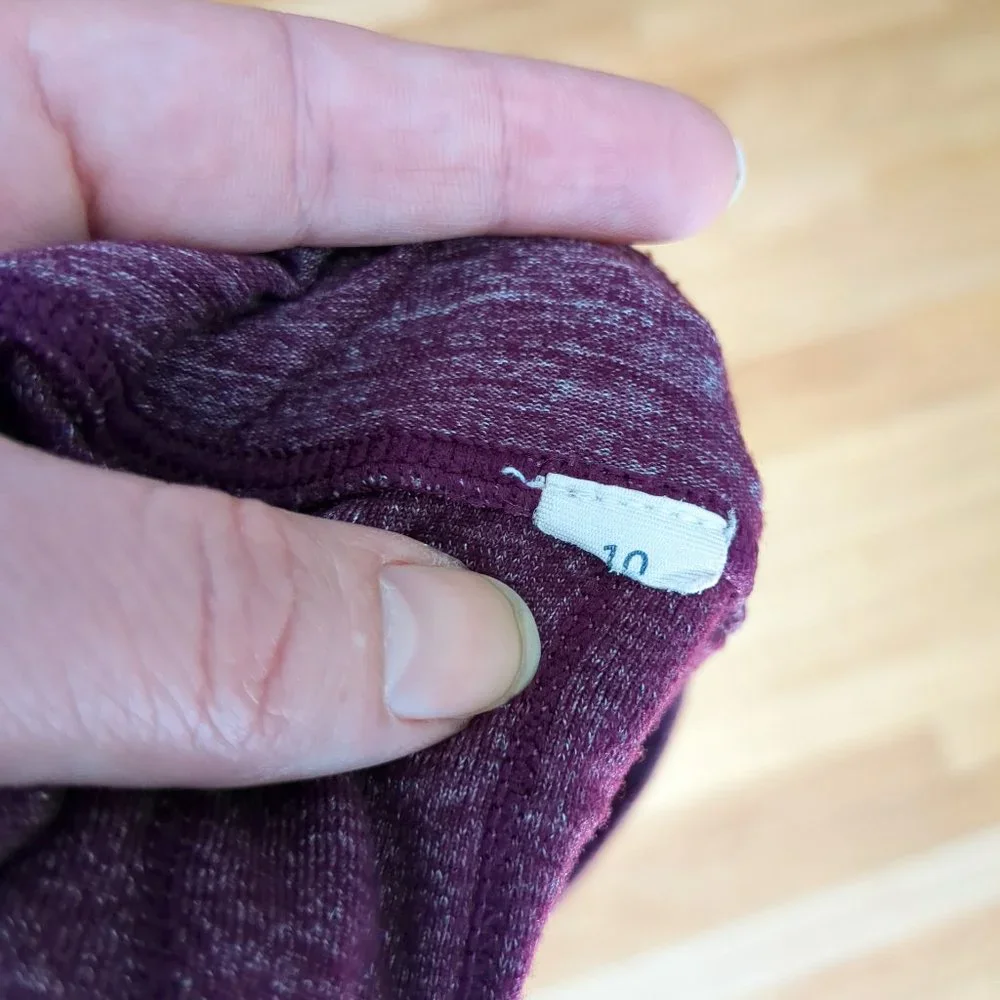 [SOLD] Lululemon Dash Tank Heathered Purple Ruffle Soft Athletic Running Top - Picture 5 of 13